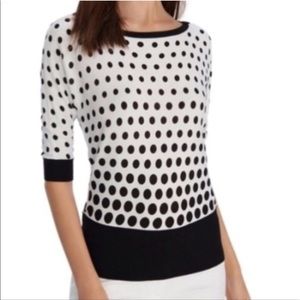 WHBM Polka Dot Sweater
